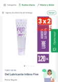 Gel Lubricante Intimo Five – Oferta 3×2
