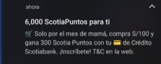 ¡Gana 6,000 ScotiaPuntos este mes!