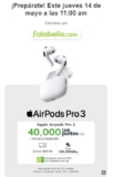 AirPods Pro 3 en Falabella