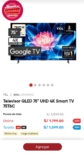 ¡Gran oferta en televisor QLED de 75″!