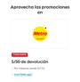 ¡S/50 de devolución en Metro todo mayo!