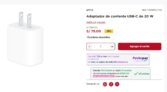 ¡Adapter USB-C de 20W a S/79! ⚡