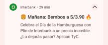 ¡Bembos a S/3.90 Mañana! 🍔🔥
