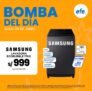¡Lavadora Samsung Ecobubble 17kg a S/999!