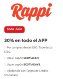 ¡30% de descuento en Rappi! 🚀