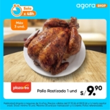 ¡Pollo Rostizado a S/9.90! 🐔