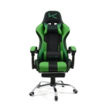 Silla Gamer Kuzler Verde Masajeador