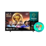 TELEVISOR HISENSE 43″ QLED 4K