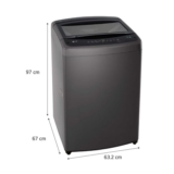 Lavadora LG 16 Kg Turbo