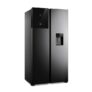 Refrigeradora Electrolux 522L SBS Negro