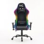 Silla gamer con luces LED