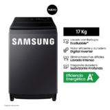 Lavadora Samsung 17KG EcoBubble WA40F17E7CPE