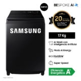 Lavadora Samsung 17KG AI Wash